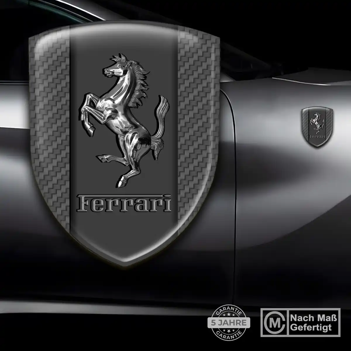 Ferrari Aufkleber Wappen Auto Hohe Qualität