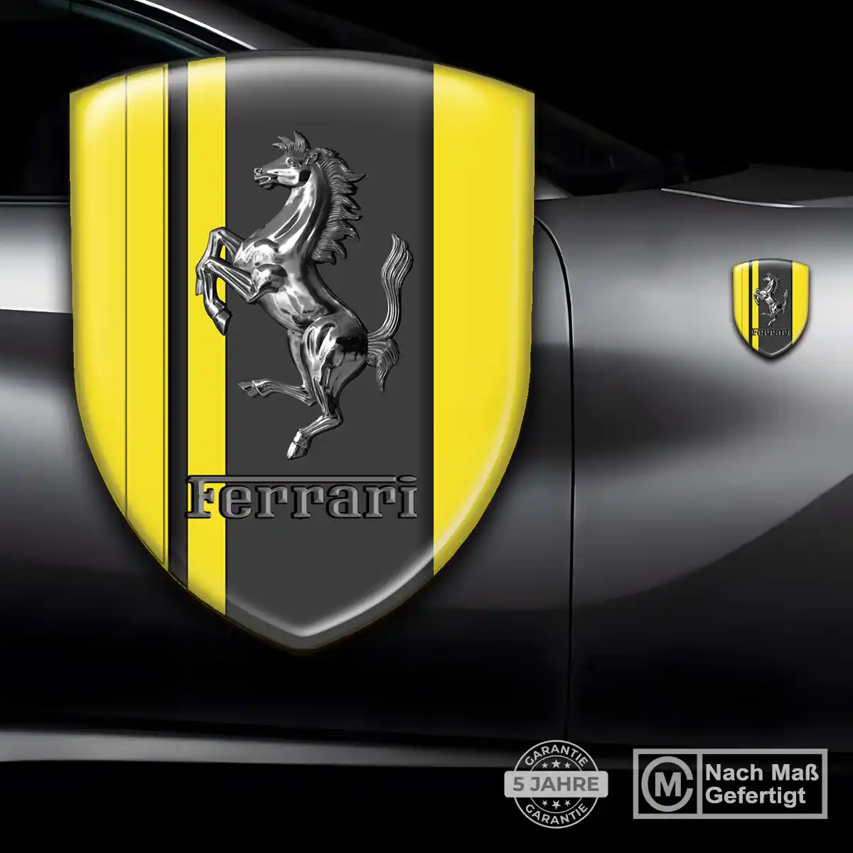 Ferrari Aufkleber Wappen Emblem Hohe Qualität