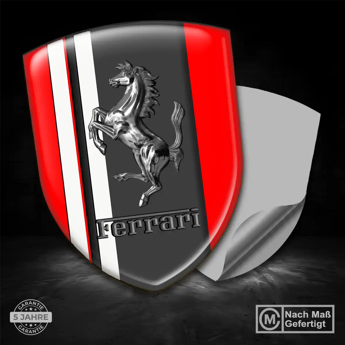 Ferrari Aufkleber Wappen Hohe Qualität