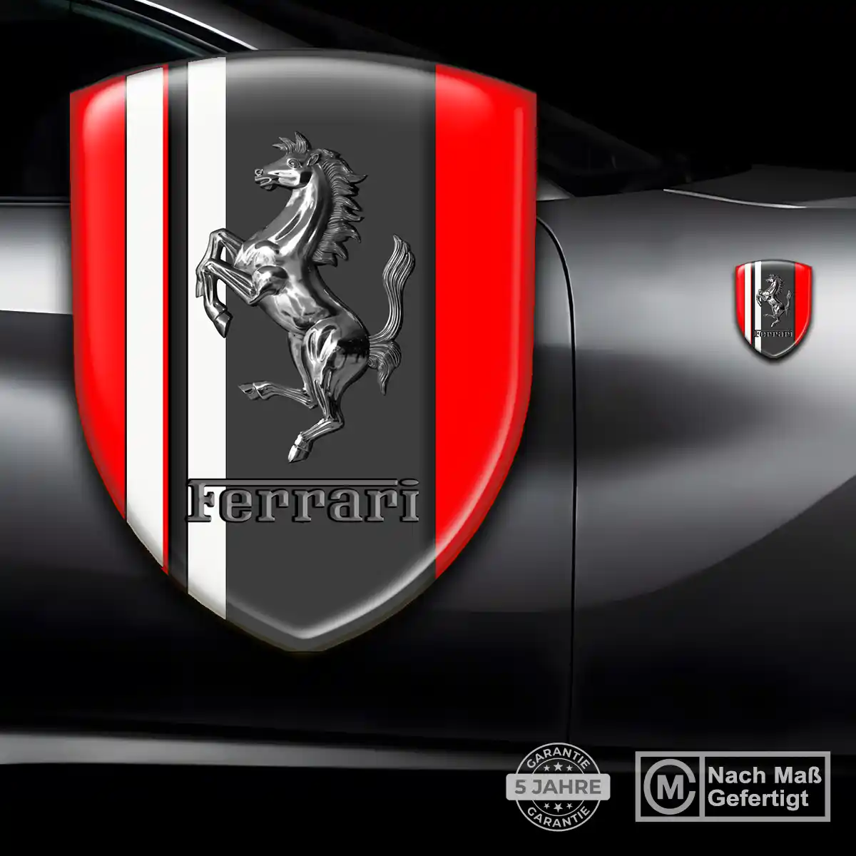 Ferrari Aufkleber Wappen Hohe Qualität