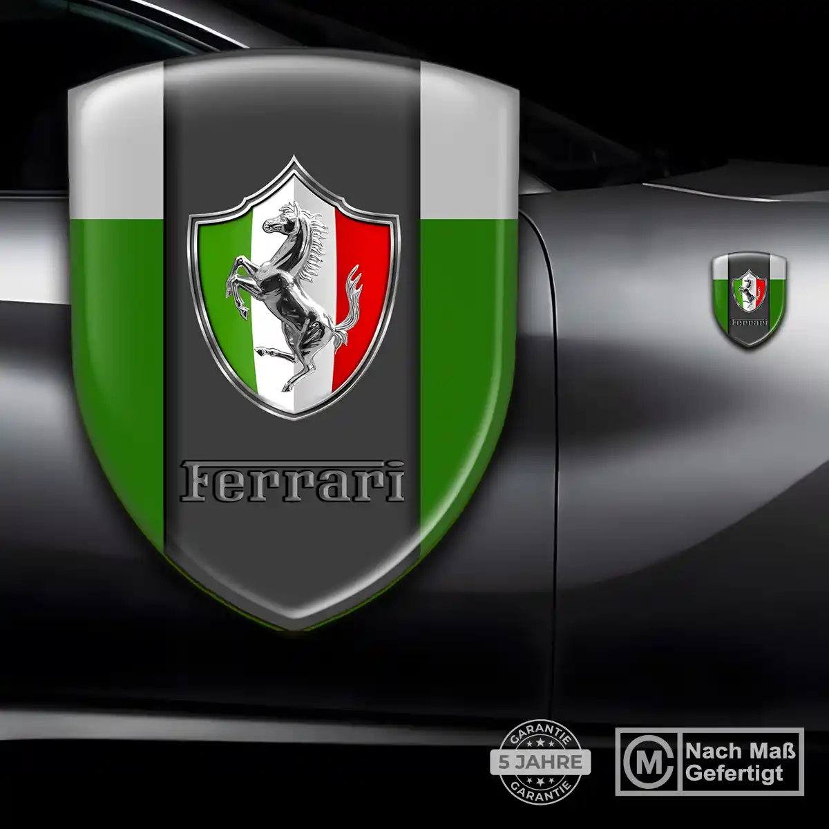 Ferrari Emblem Aufkleber Hohe Qualität