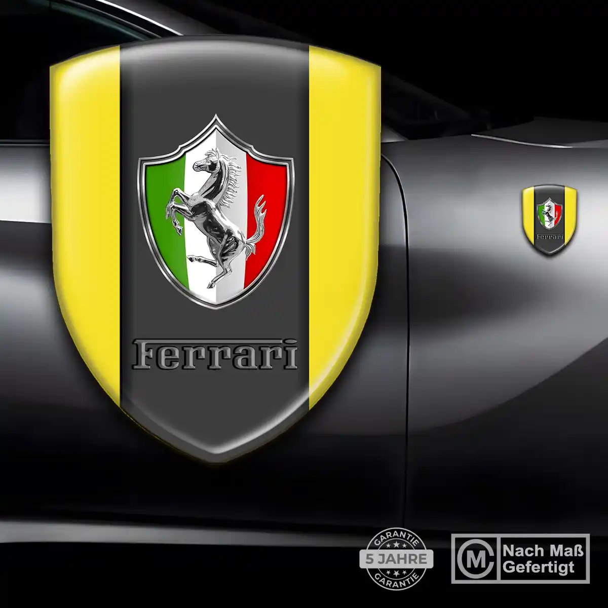 Ferrari Emblem Aufkleber Premium-Edition