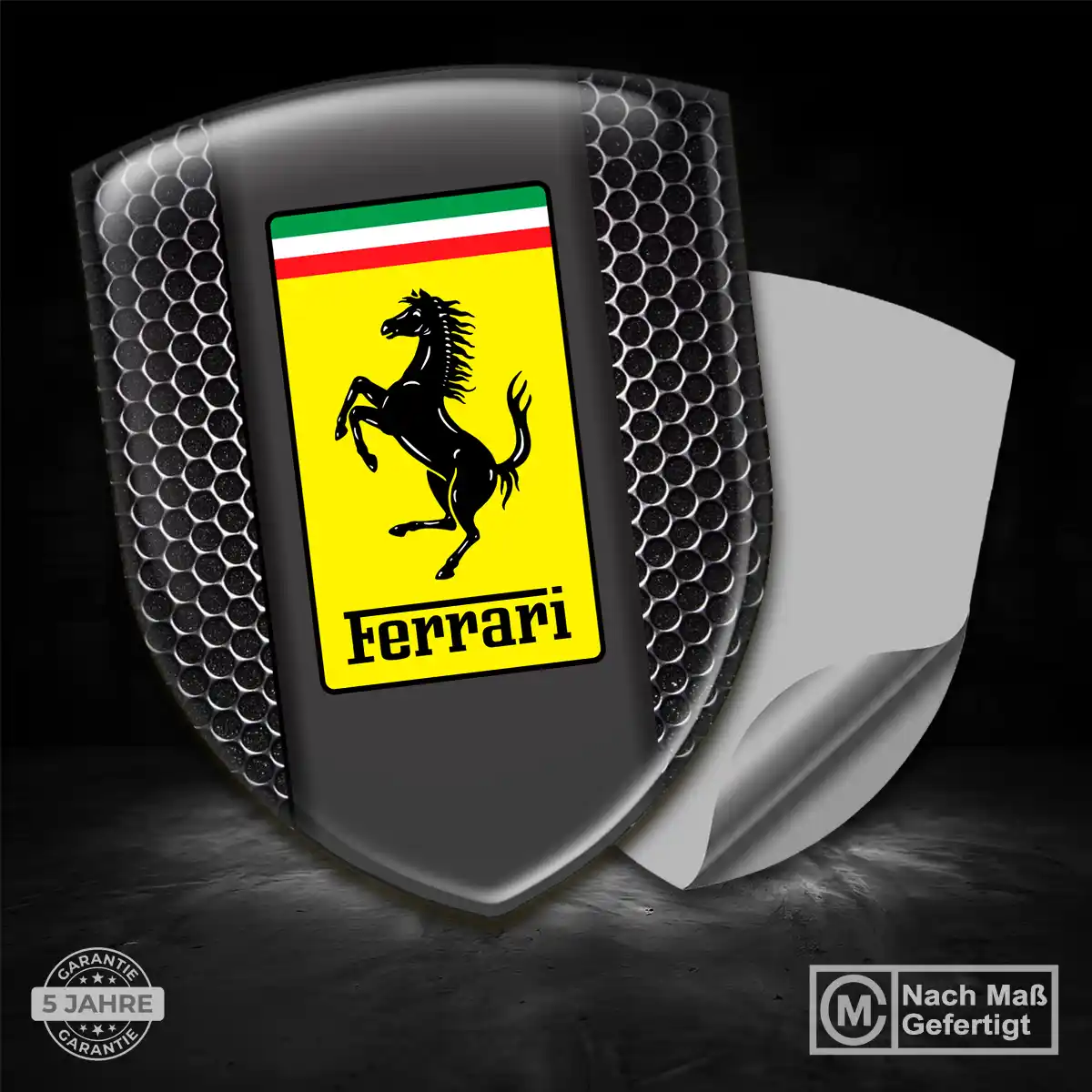 Ferrari Emblem Auto Stilvolles Design