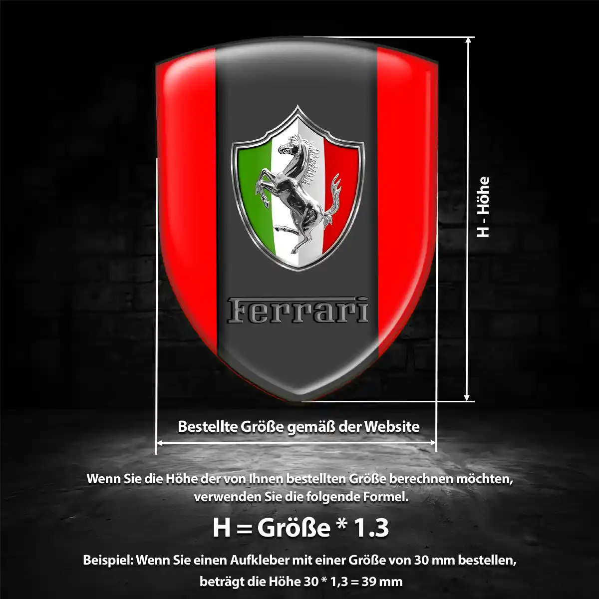 Ferrari Emblem Premium-Edition