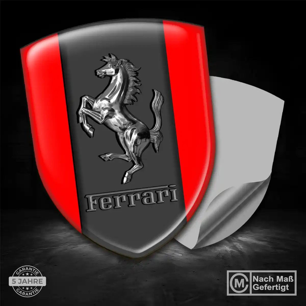 Ferrari Emblem Wappen Hohe Qualität