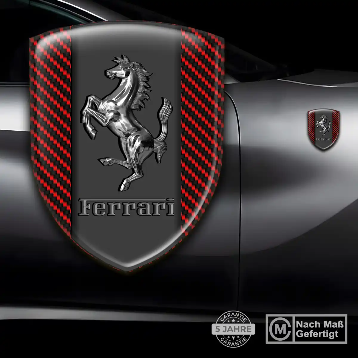 Ferrari Emblem Wappen Premium-Edition