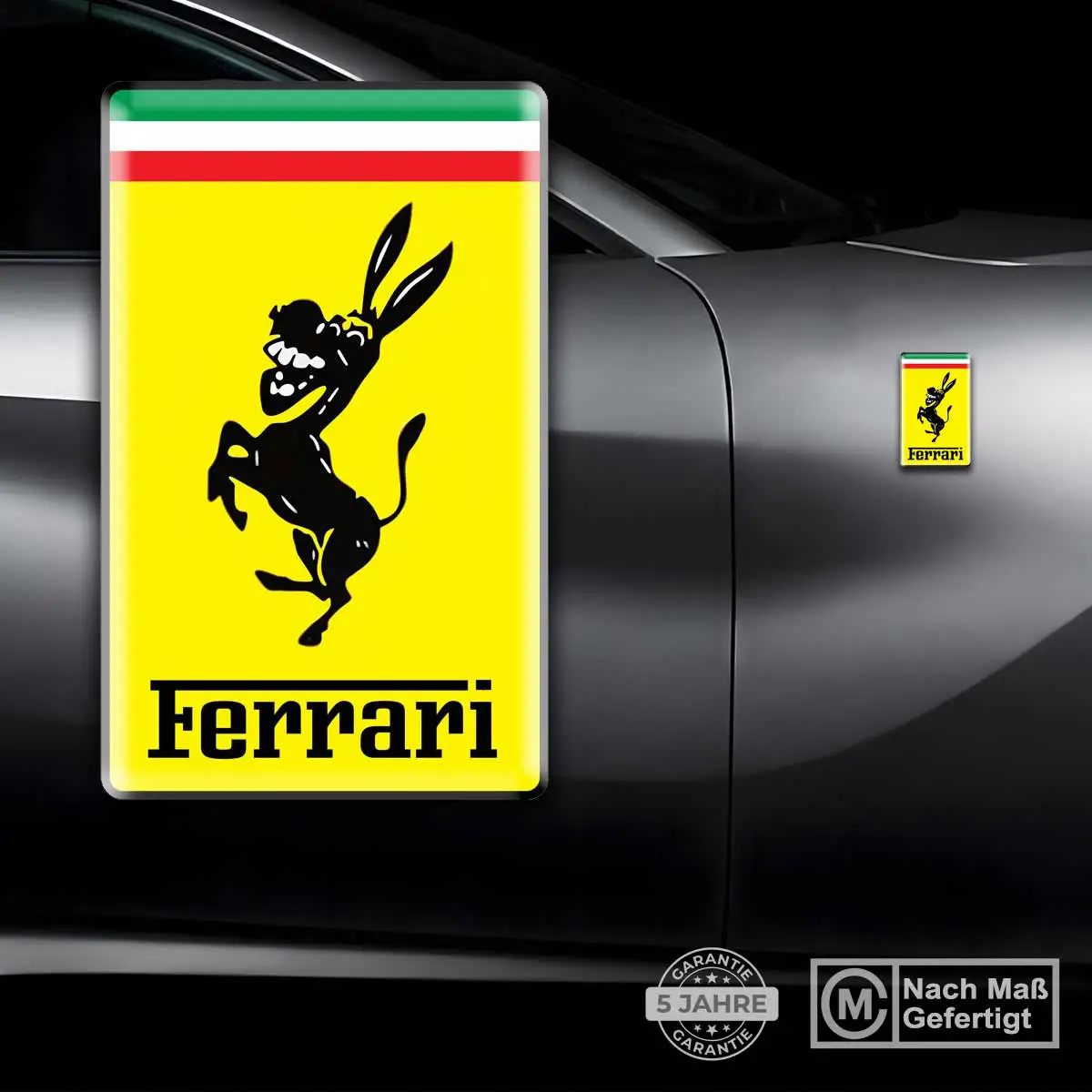 Ferrari Emblem Wappen Stilvolles Design