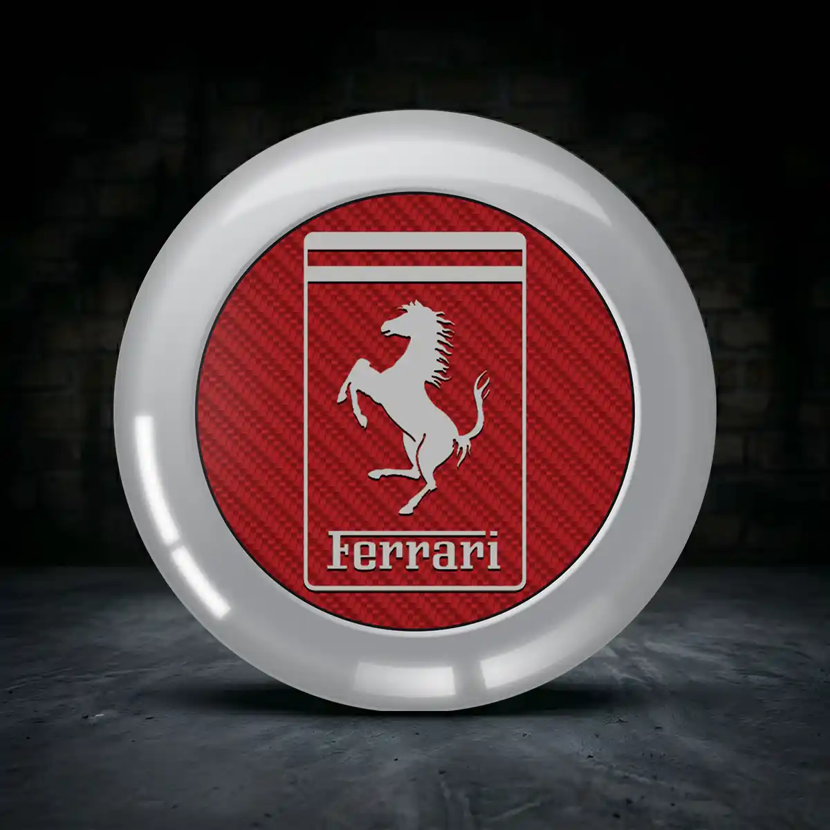 Ferrari Radmitte Aufkleber Nabendeckel Luxus-Edition