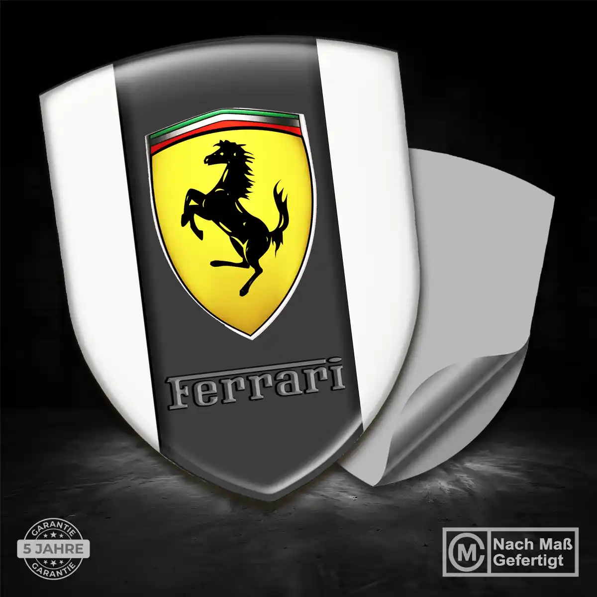 Ferrari Silikon Aufkleber Auto Hohe Qualität