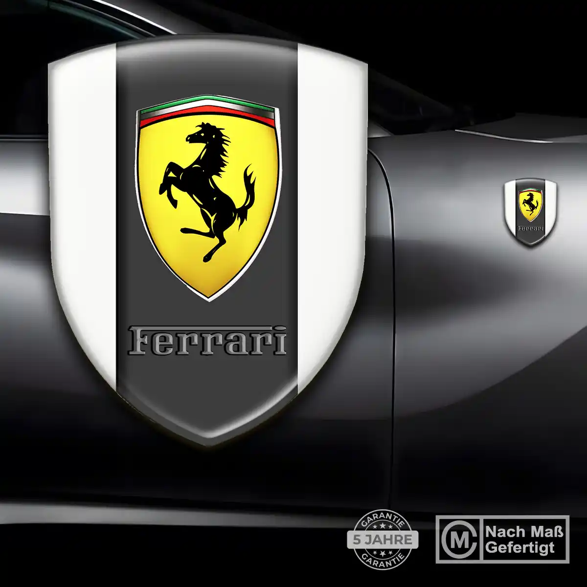 Ferrari Silikon Aufkleber Auto Hohe Qualität