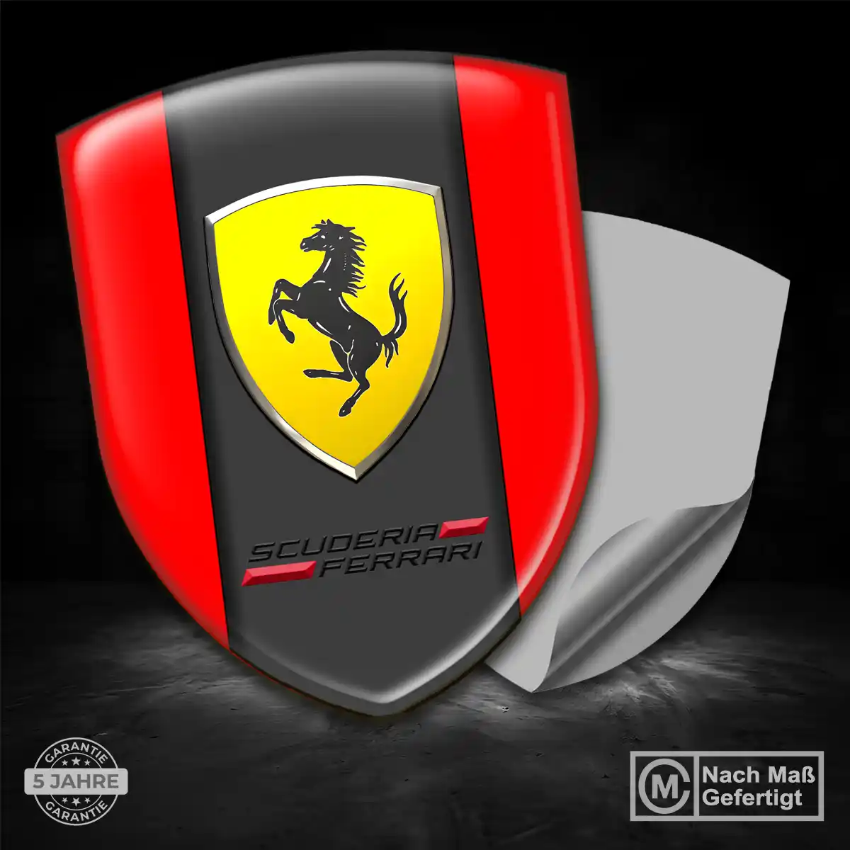 Ferrari Silikon Aufkleber Hohe Qualität