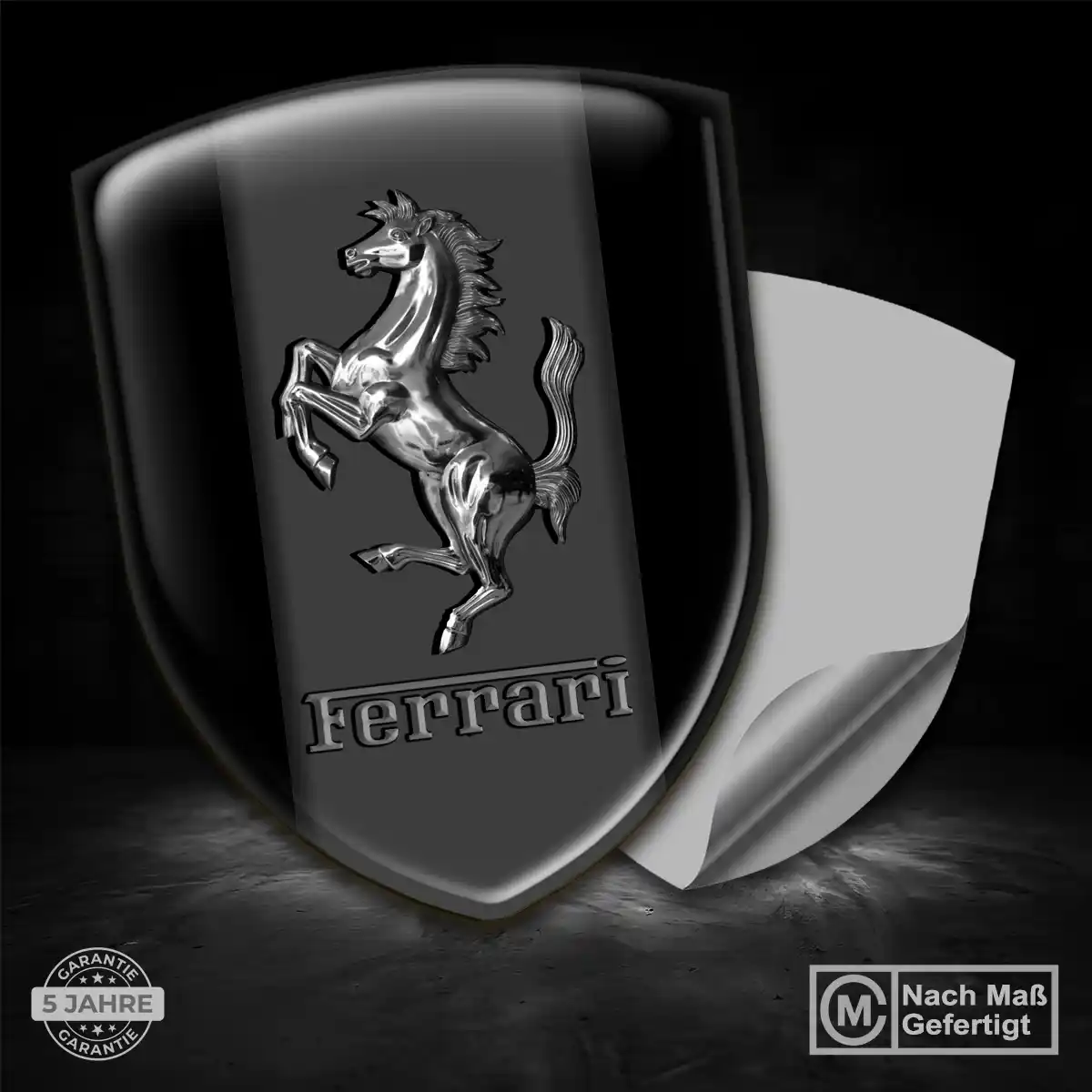 Ferrari Wappen Aufkleber Auto Hohe Qualität