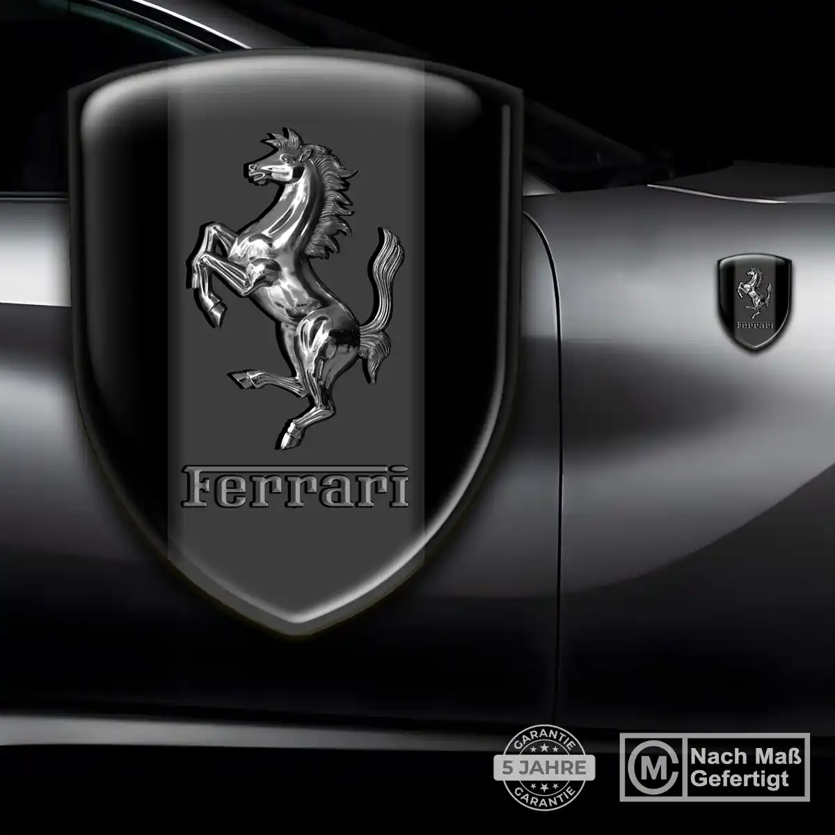 Ferrari Wappen Aufkleber Auto Hohe Qualität