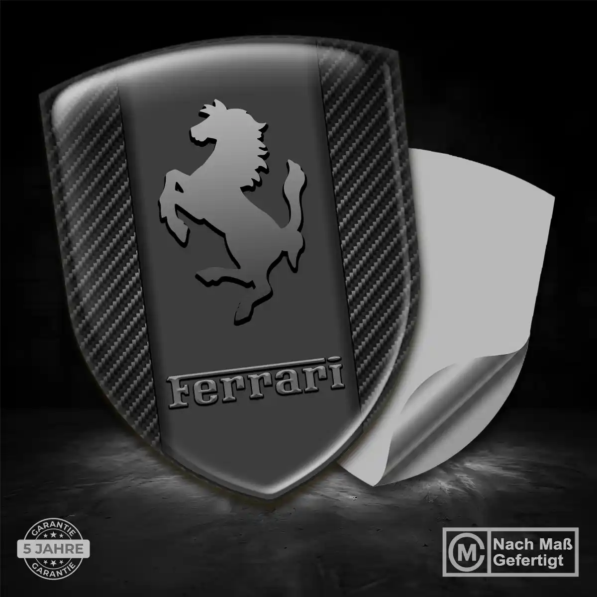 Ferrari Wappen Emblem Hohe Qualität