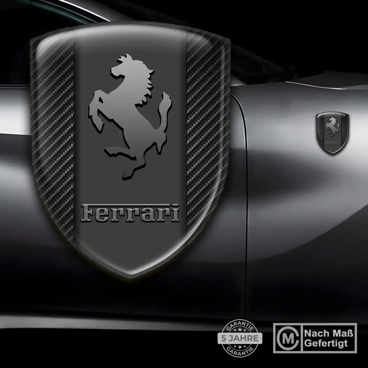 Ferrari Wappen Emblem Hohe Qualität