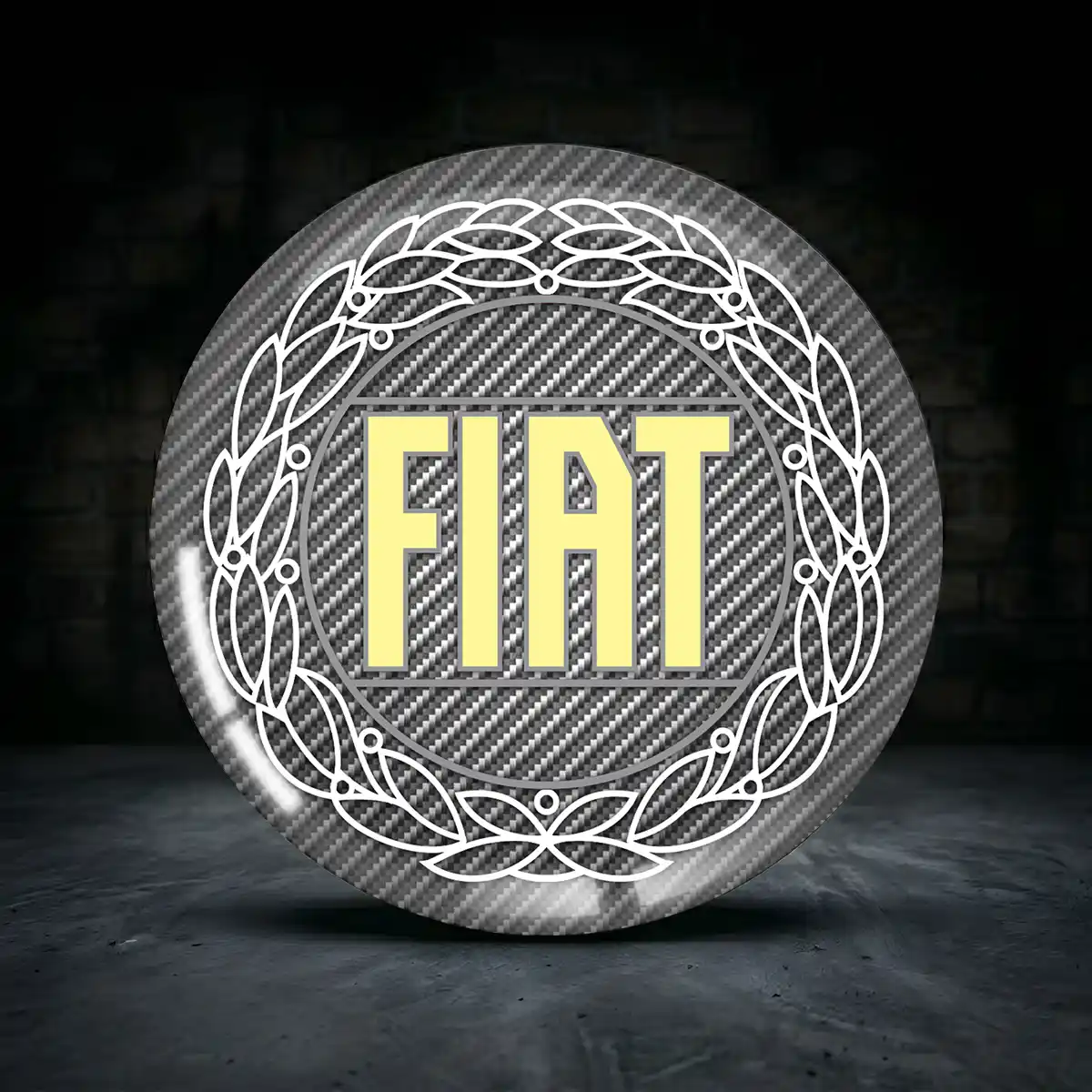Fiat Aufkleber Fur Radkappen Limitierte Auflage