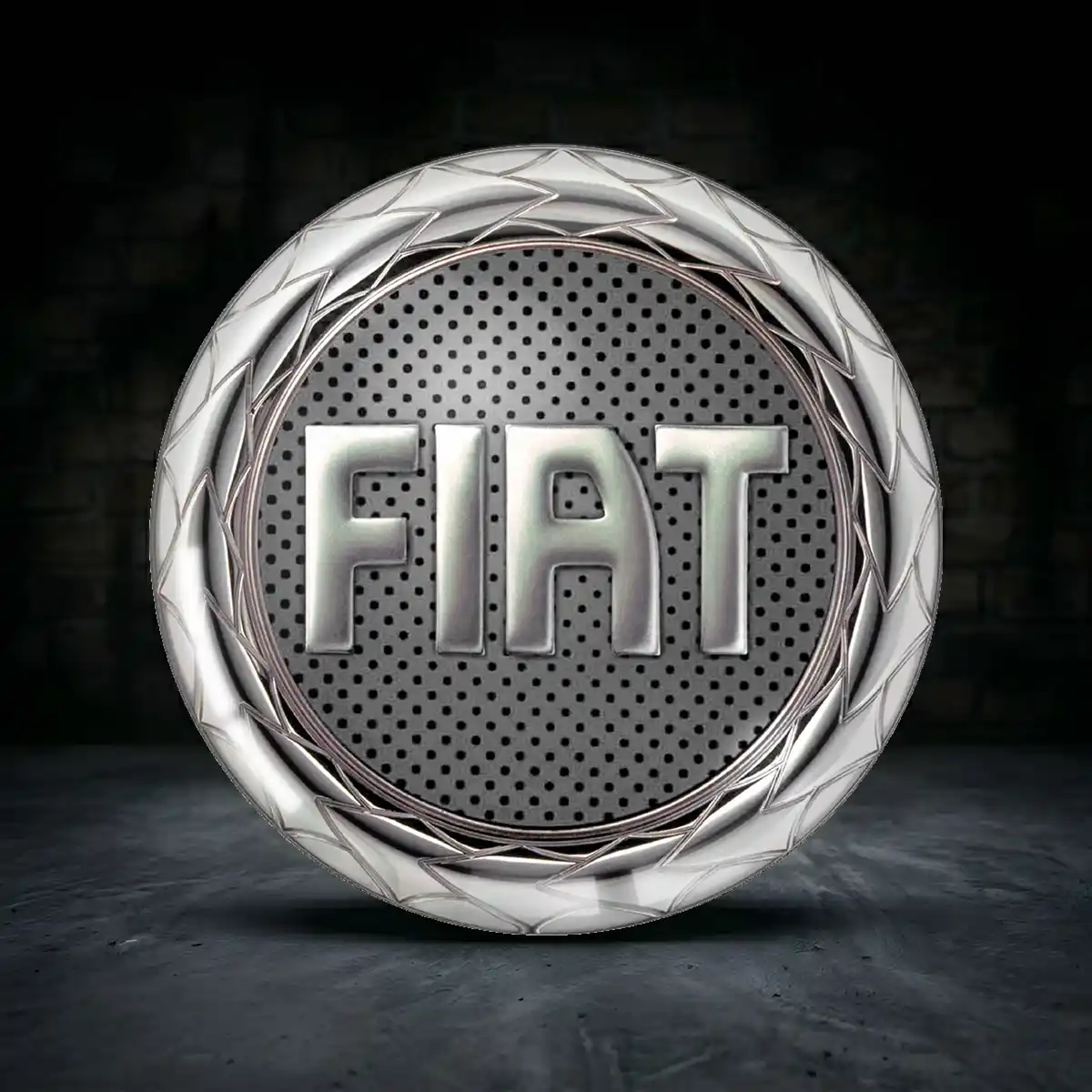 Fiat Aufkleber Nabendeckel Exterieurdesign