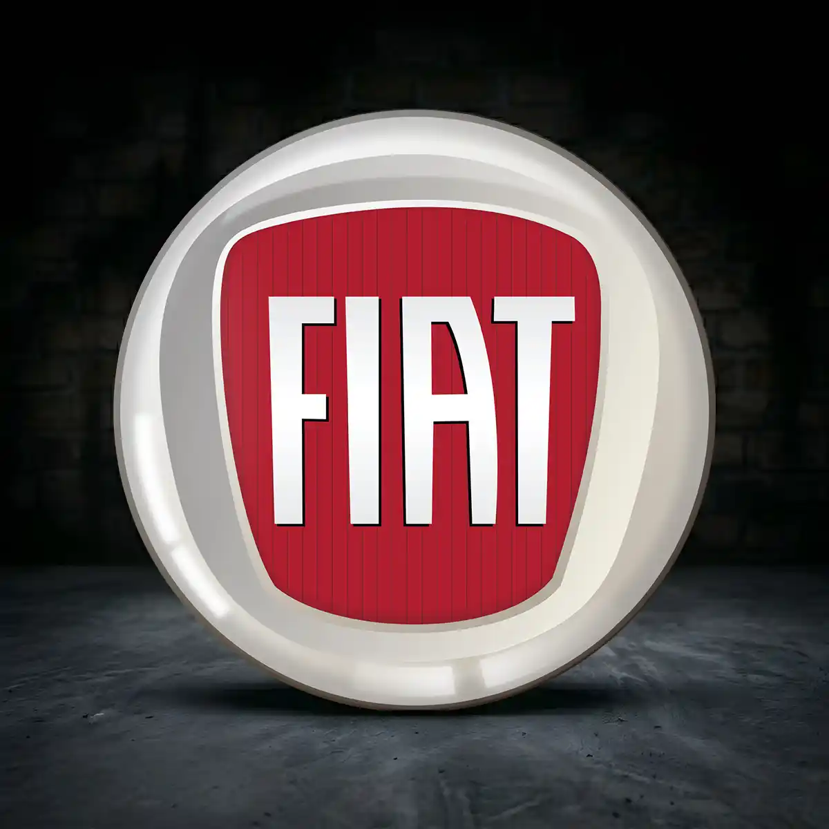 Fiat Aufkleber Nabendeckel Hohe Qualität