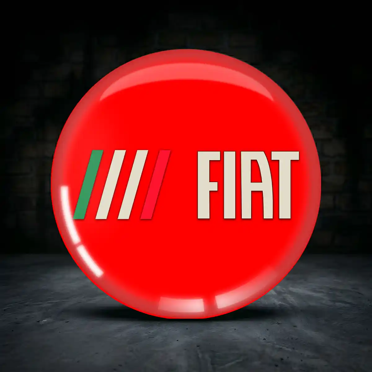 Fiat Aufkleber Nabendeckel Stilvolles Design