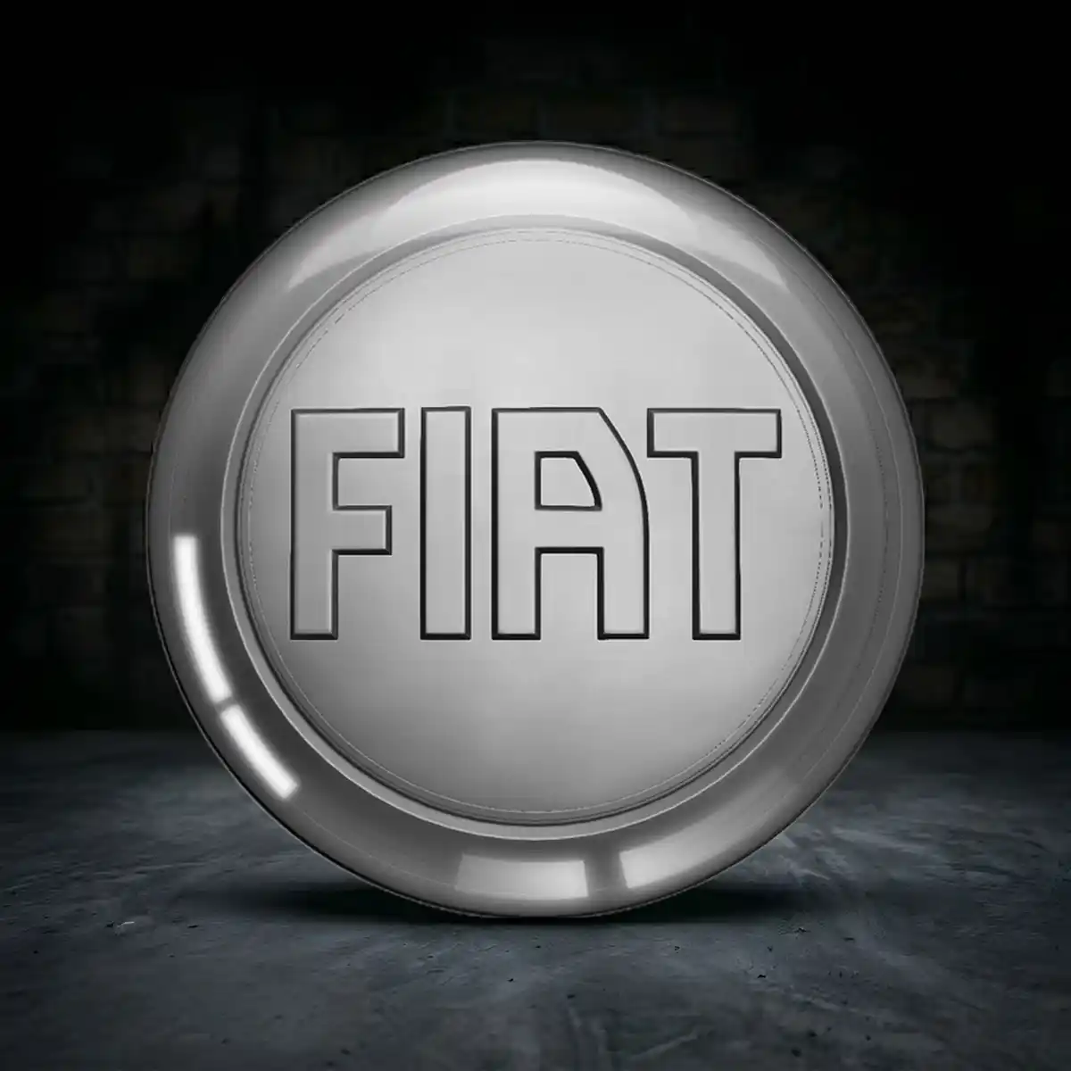 Fiat Aufkleber Nabenkappen Premium-Edition