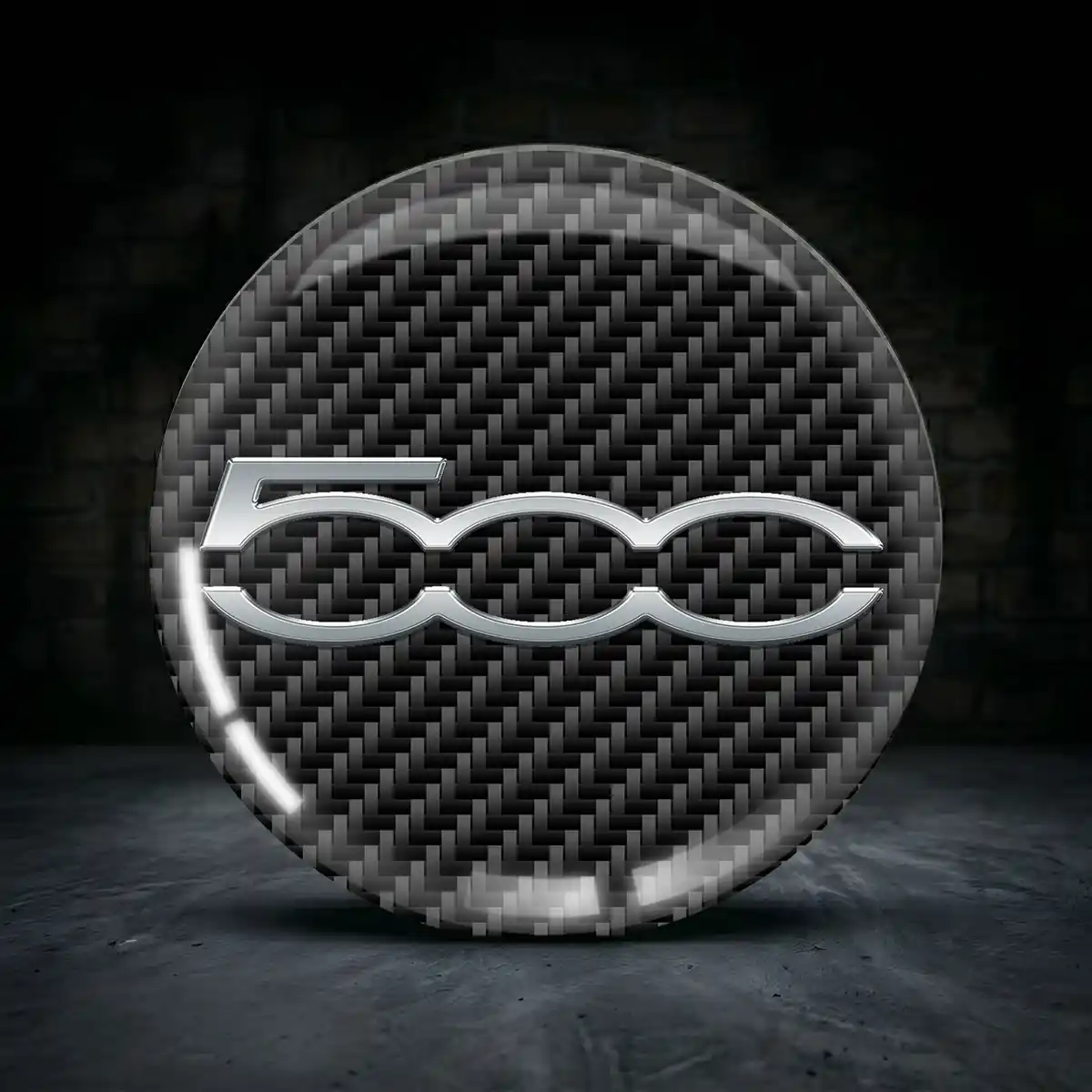 Fiat Aufkleber Radmitte Limitierte Auflage