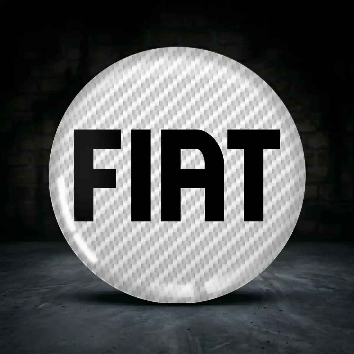 Fiat Aufkleber Silikon Embleme Stilvolles Design