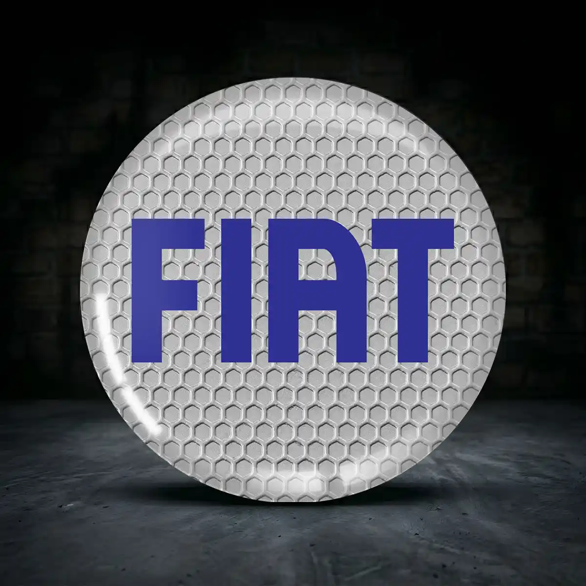 Fiat Emblem Silikon Aufkleber Radkappen Hohe Qualität