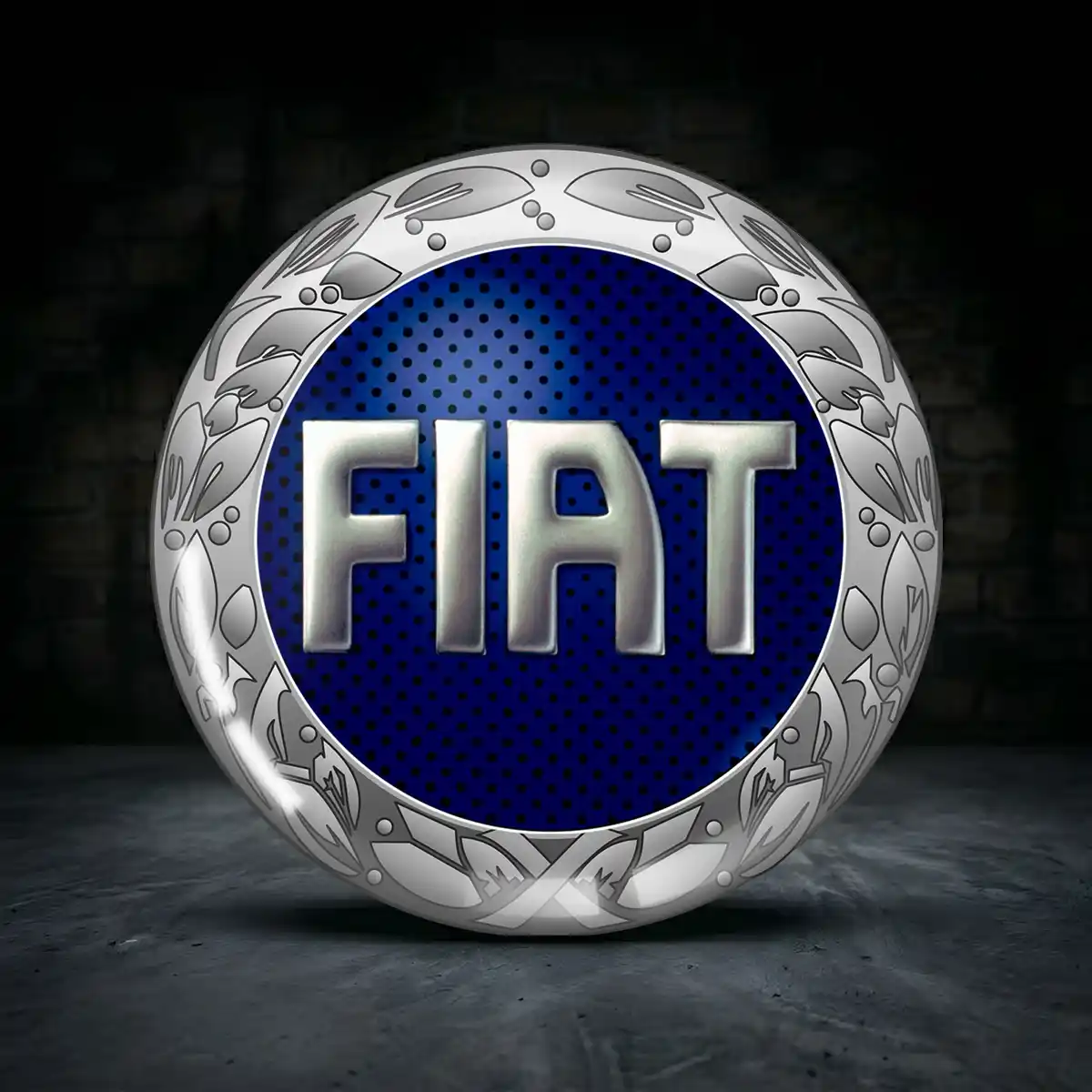 Fiat Radkappen Aufkleber Stilvolles Design