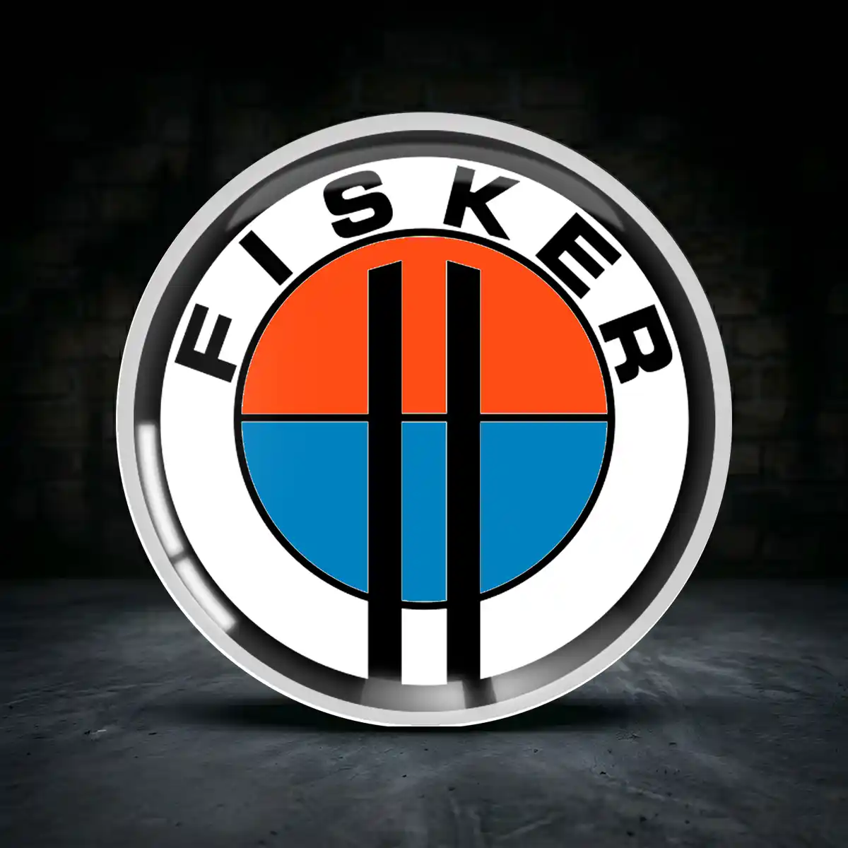 Fisker Aufkleber Epoxidharz Stilvolles Design