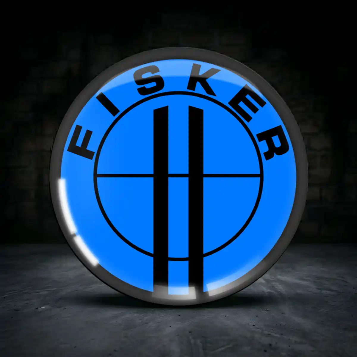 Fisker Aufkleber Nabendeckel Stilvolles Design