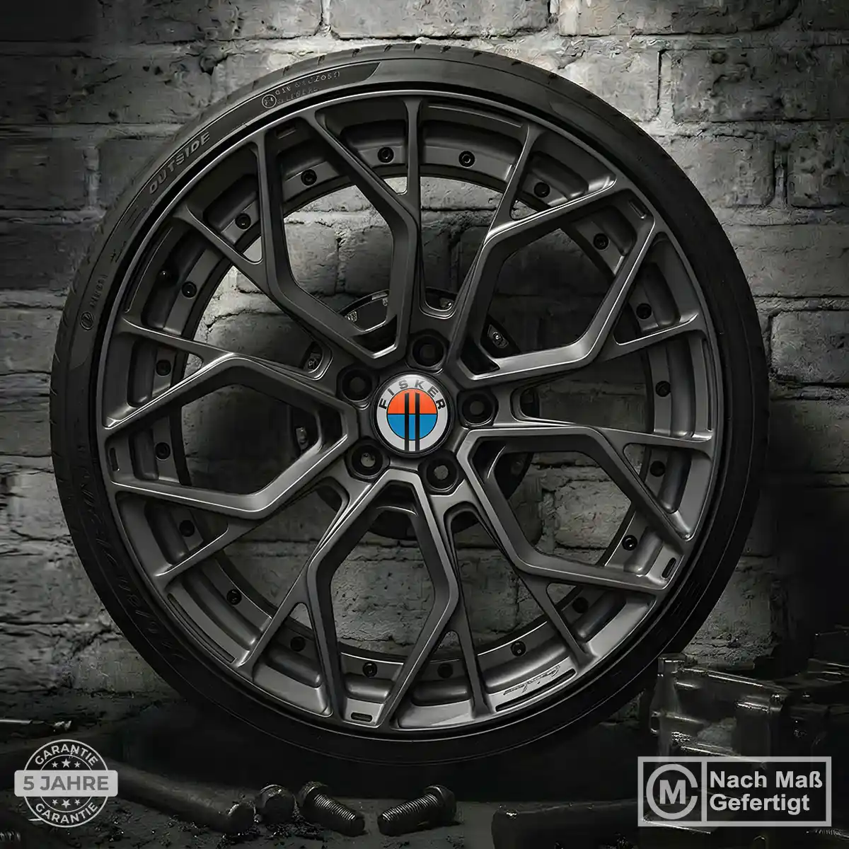 Fisker Nabendeckel Aufkleber Stilvolles Design