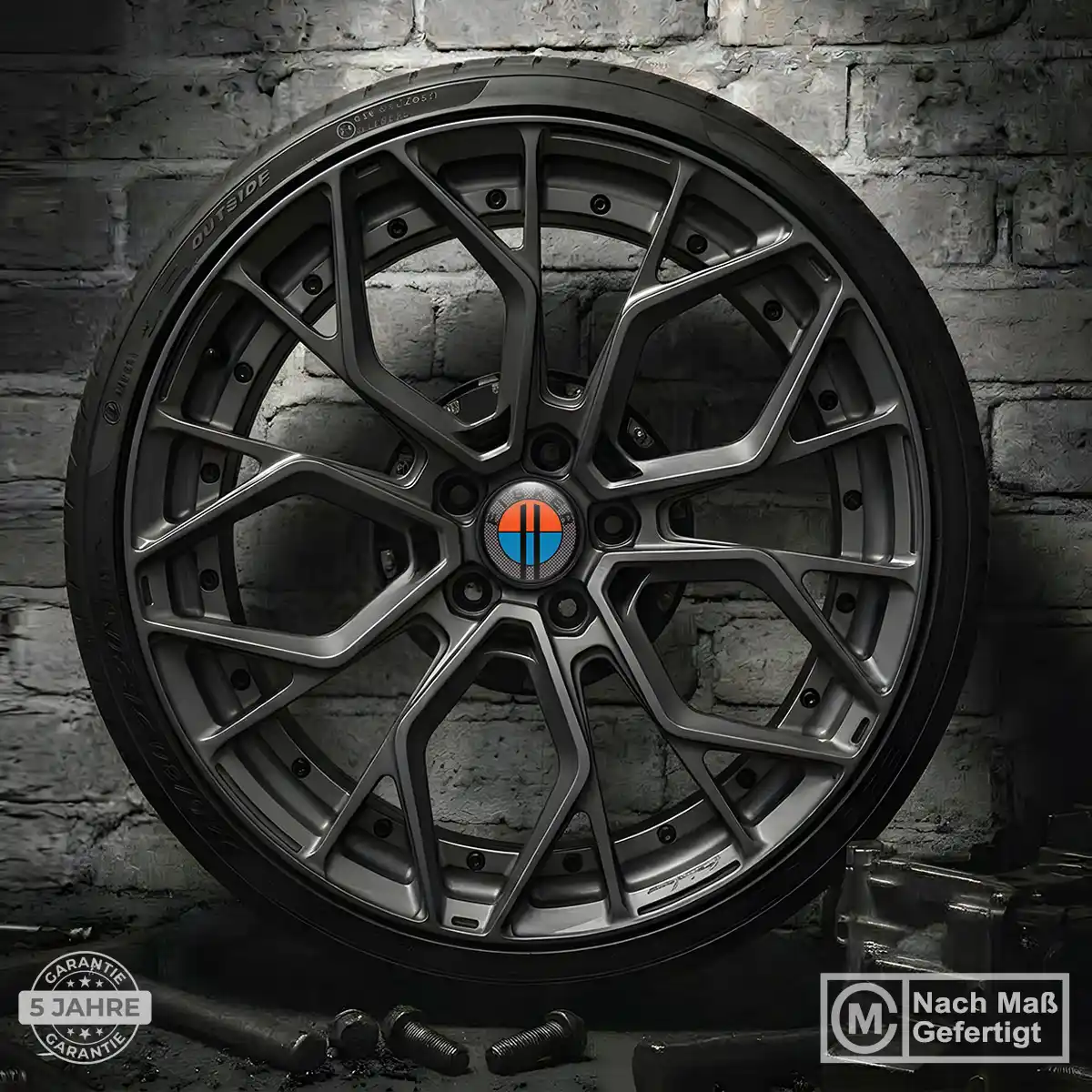 Fisker Nabenkappen Aufkleber Stilvolles Design