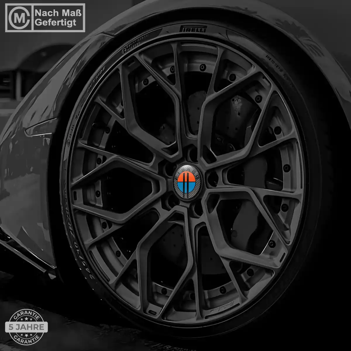 Fisker Silikon Aufkleber Embleme Stilvolles Design