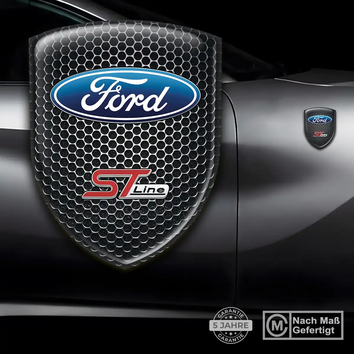 Ford 3D Gel Aufkleber Emblem Hohe Qualität