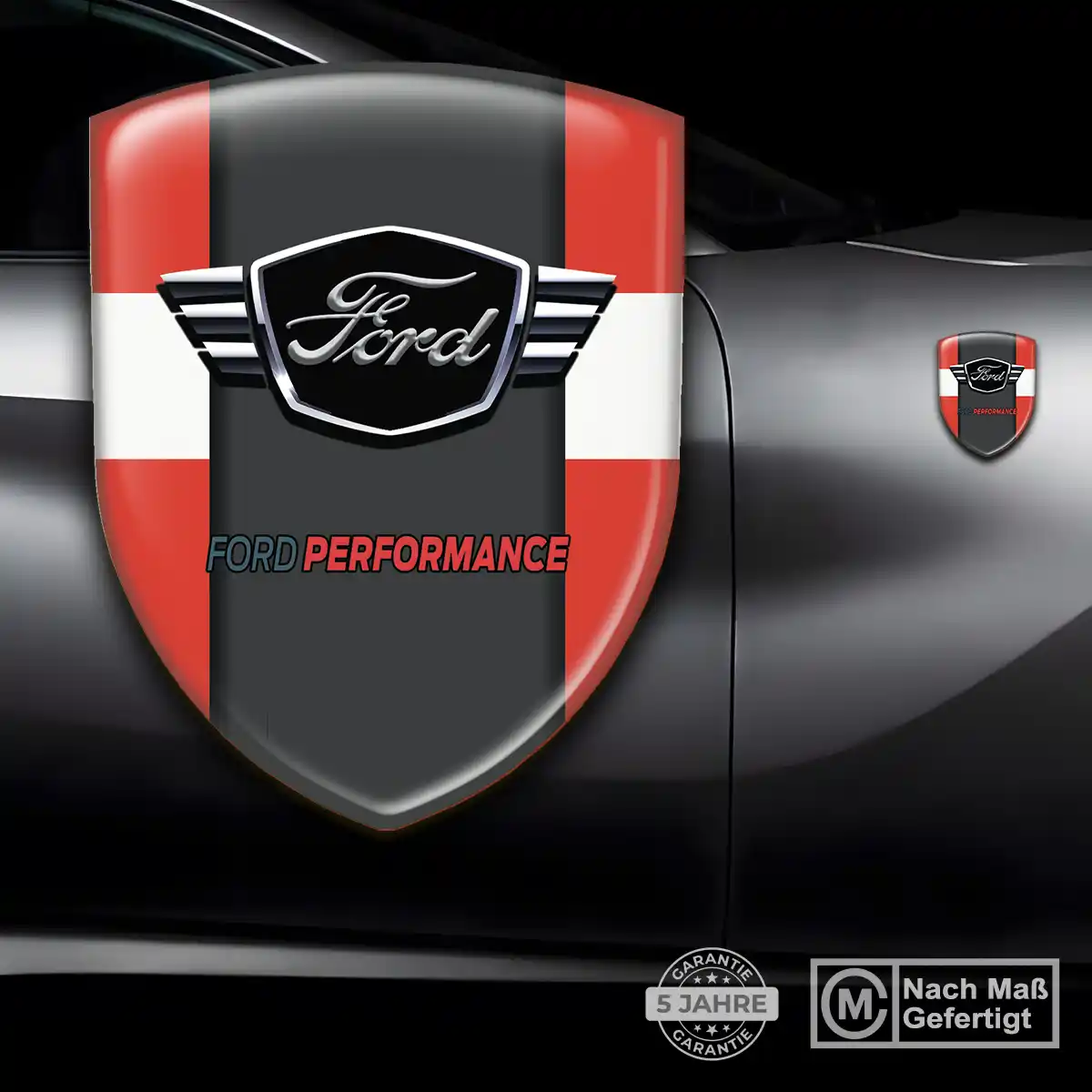 Ford 3D Gel Aufkleber Hohe Qualität
