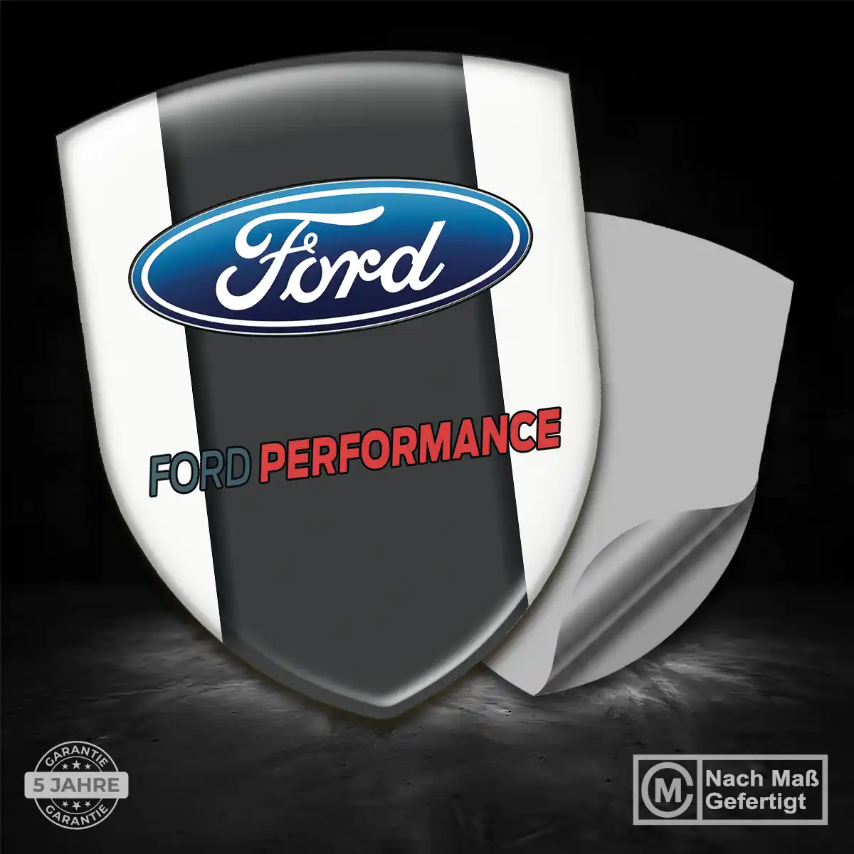 Ford Aufkleber 3D Gel Emblem Auto Stilvolles Design