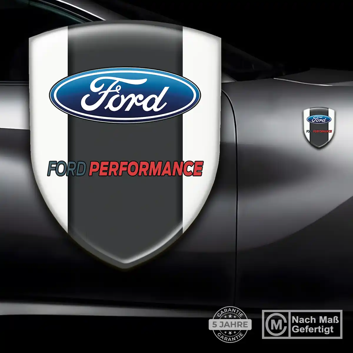 Ford Aufkleber 3D Gel Emblem Auto Stilvolles Design