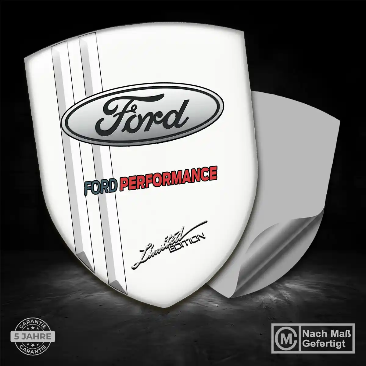 Ford Aufkleber 3D Gel Embleme Auto Stilvolles Design
