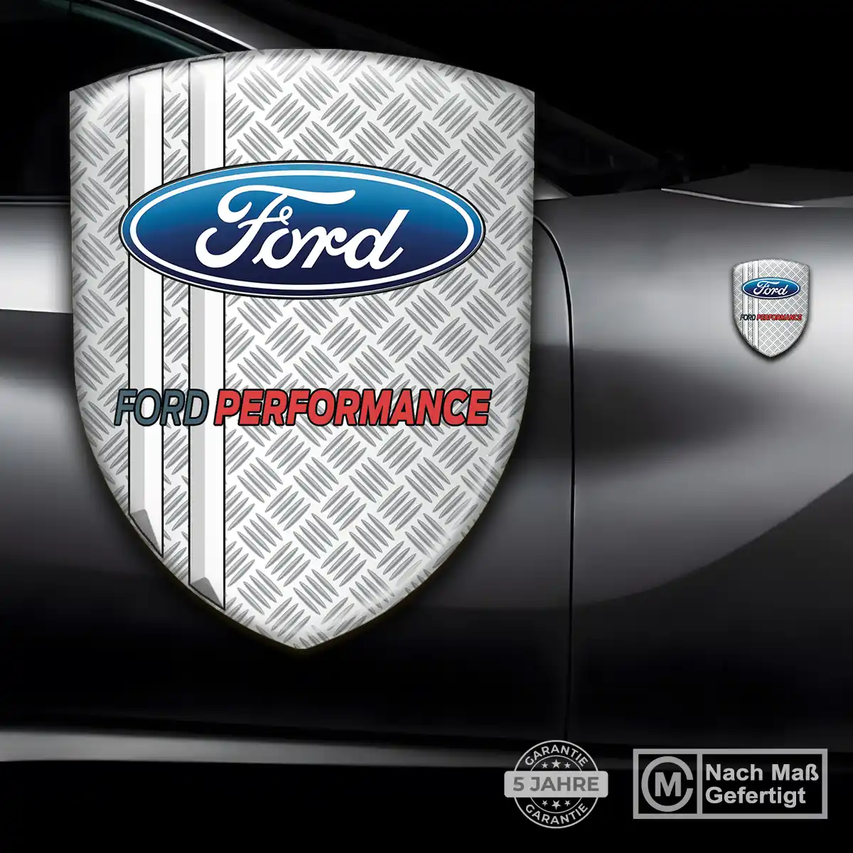 Ford Aufkleber 3D Gel Embleme Stilvolles Design
