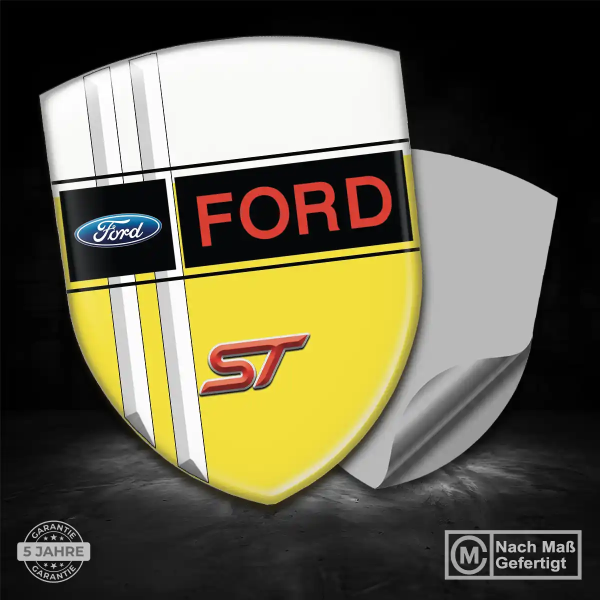 Ford Aufkleber 3D Gel Silikon Auto Stilvolles Design