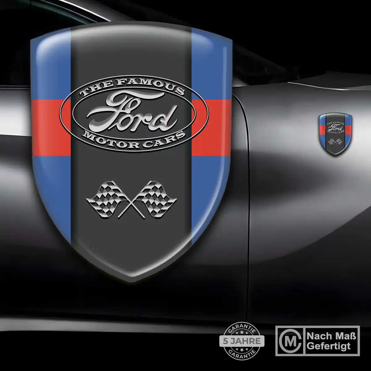 Ford Aufkleber 3D Gel Silikon Hohe Qualität
