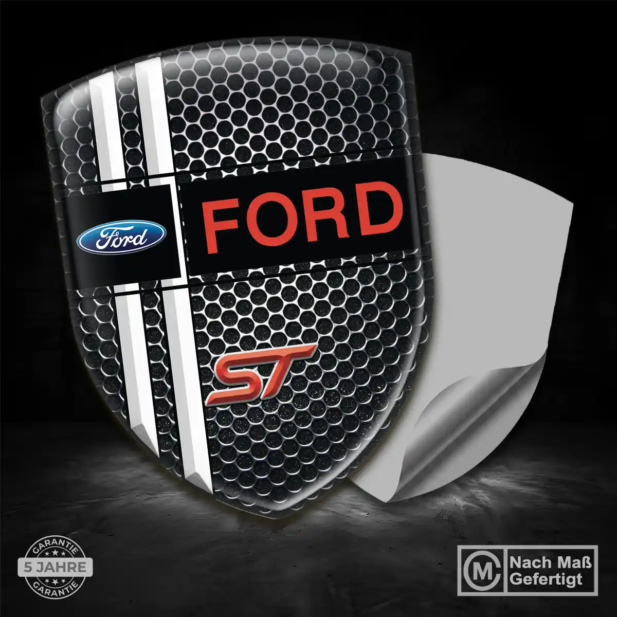 Ford Aufkleber 3D Gel Wappen Auto Stilvolles Design
