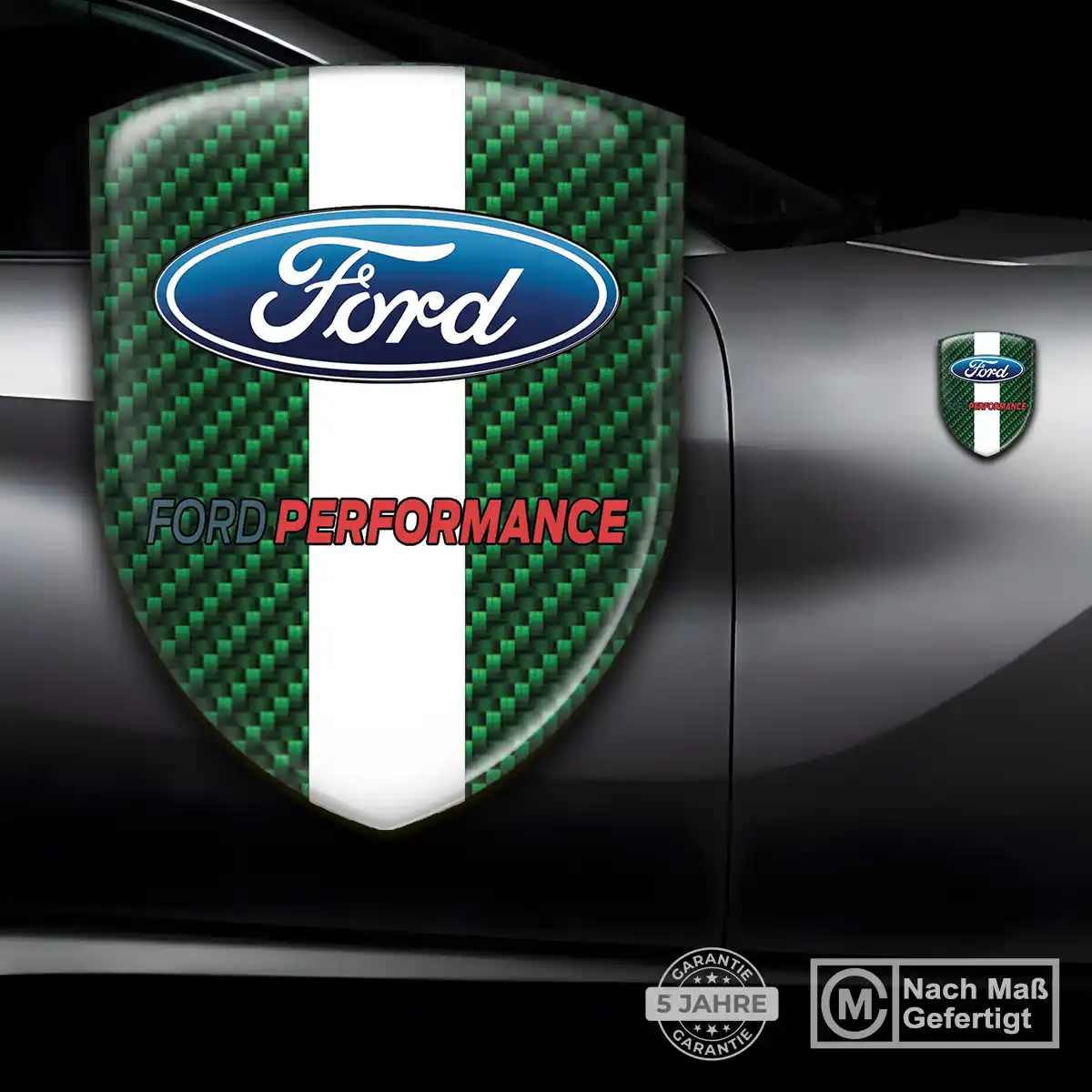 Ford Aufkleber Emblem Stilvolles Design