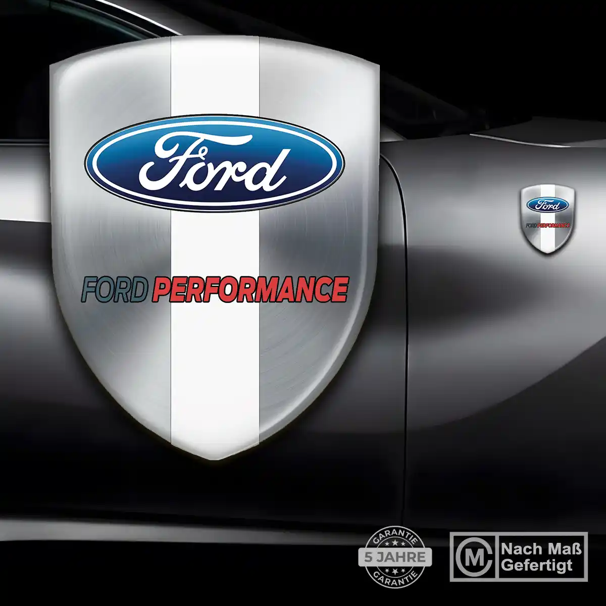 Ford Aufkleber Emblem Wappen Auto Stilvolles Design