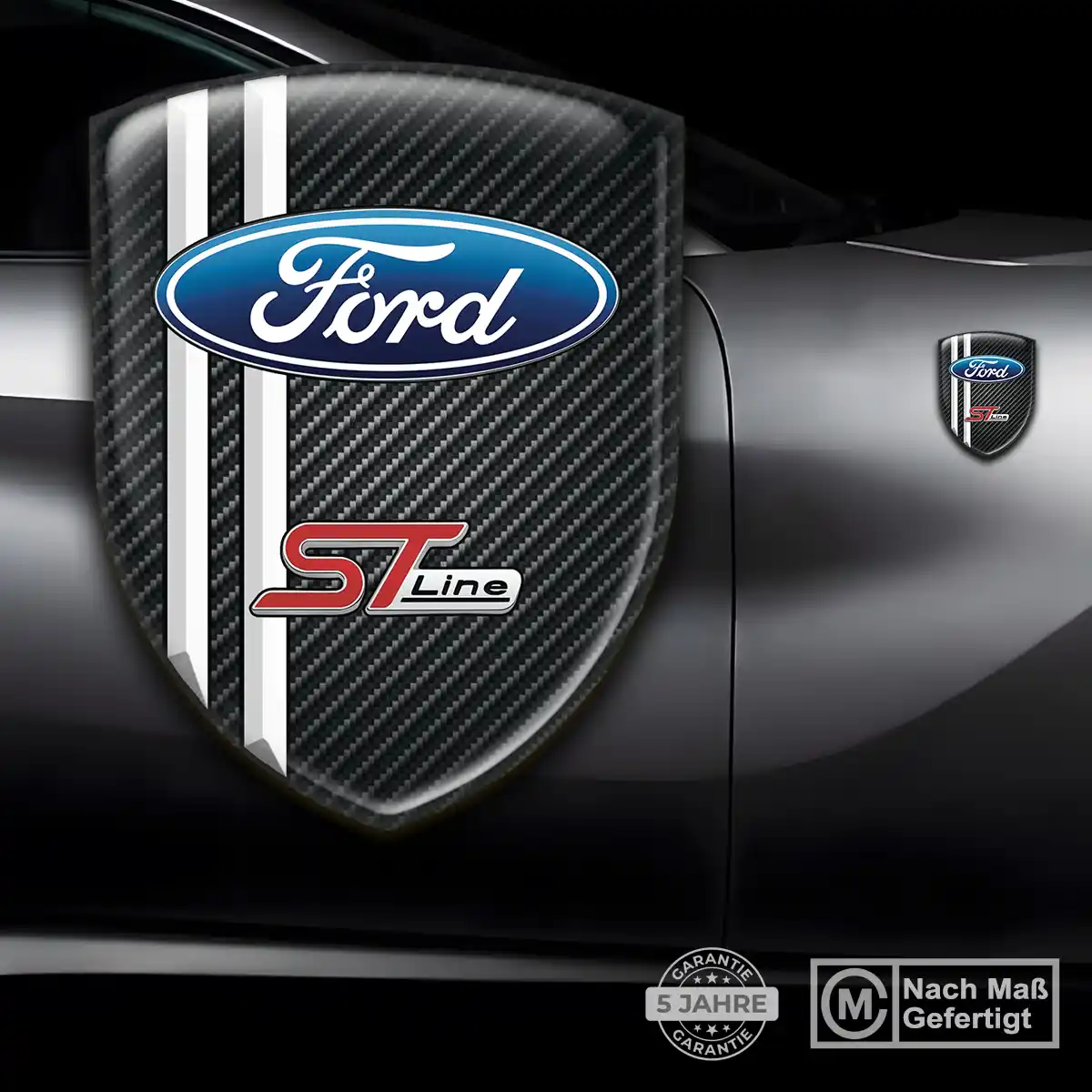 Ford Aufkleber Emblem Wappen Hohe Qualität
