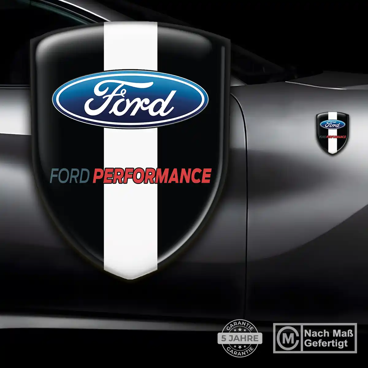 Ford Aufkleber Embleme Silikon Auto Stilvolles Design