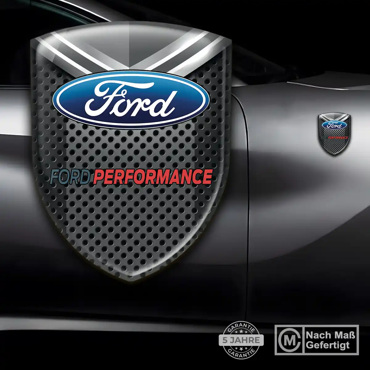 Ford Aufkleber Wappen Auto Stilvolles Design