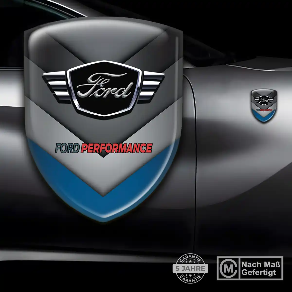 Ford Aufkleber Wappen Emblem Auto Stilvolles Design