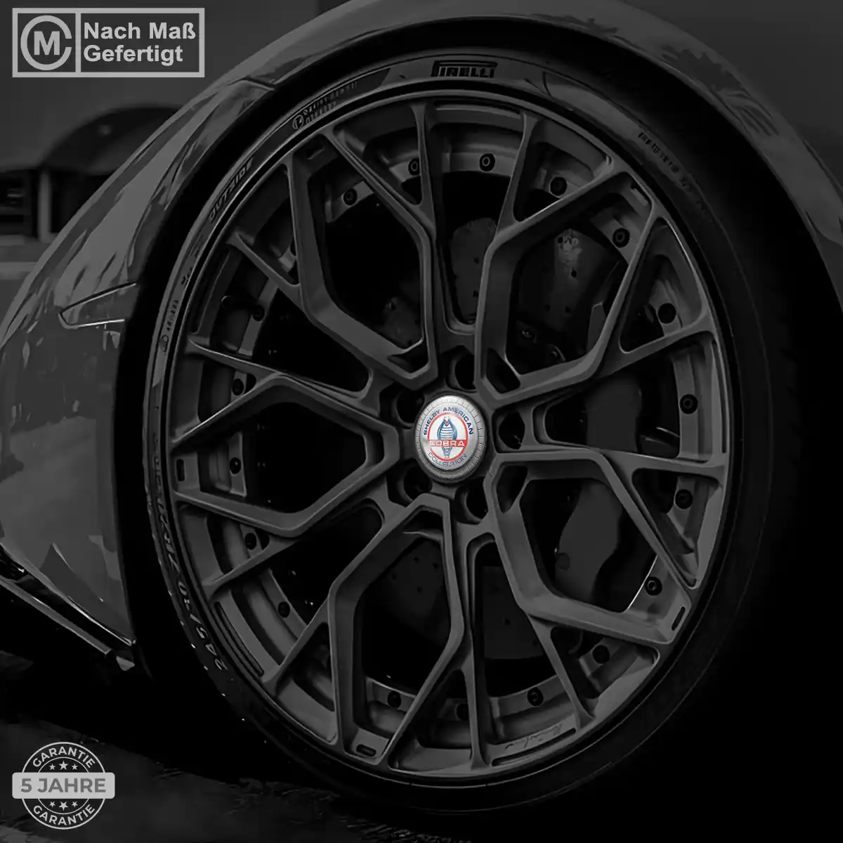Ford Cobra Nabendeckel Aufkleber Stilvolles Design