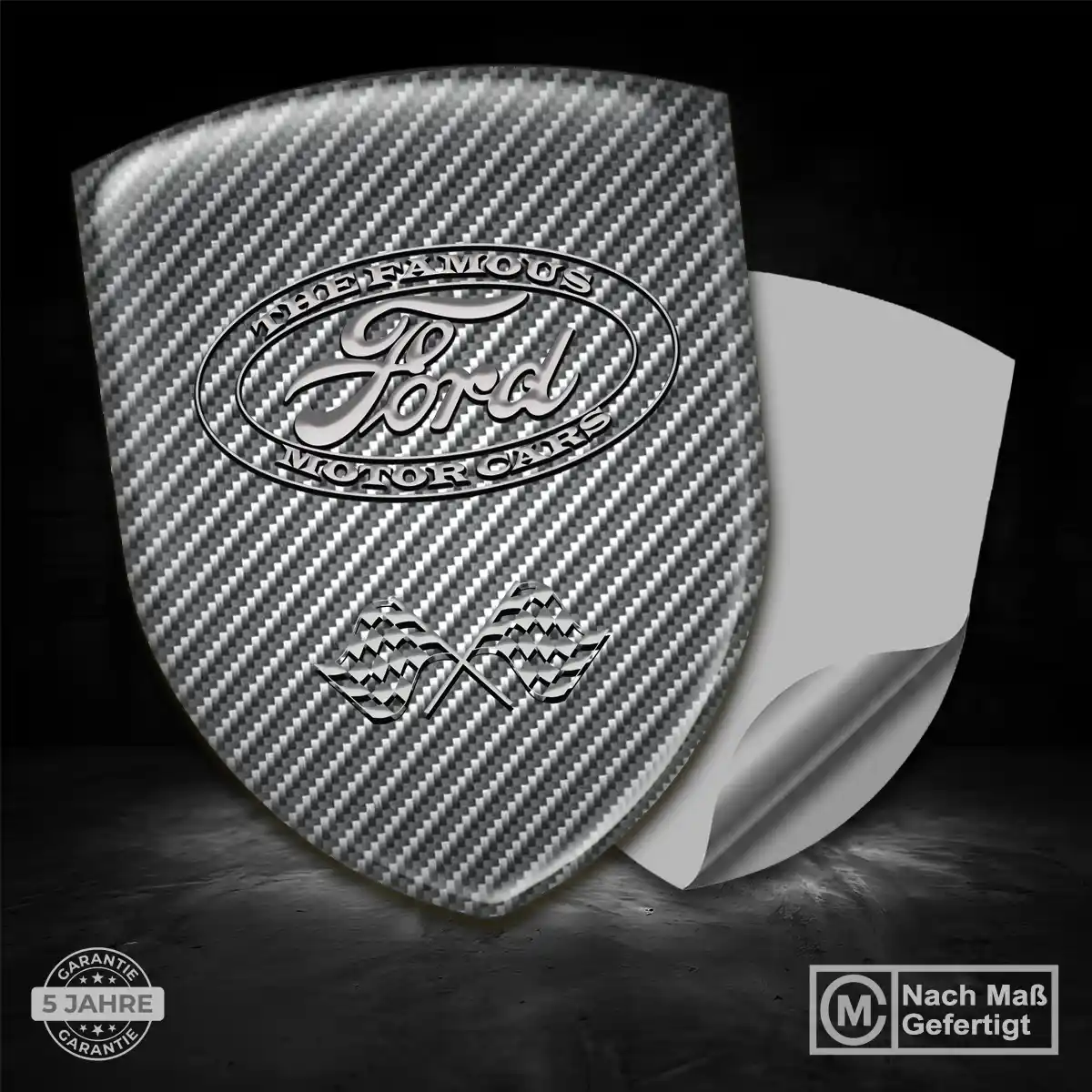 Ford Emblem Aufkleber Wappen Auto Stilvolles Design